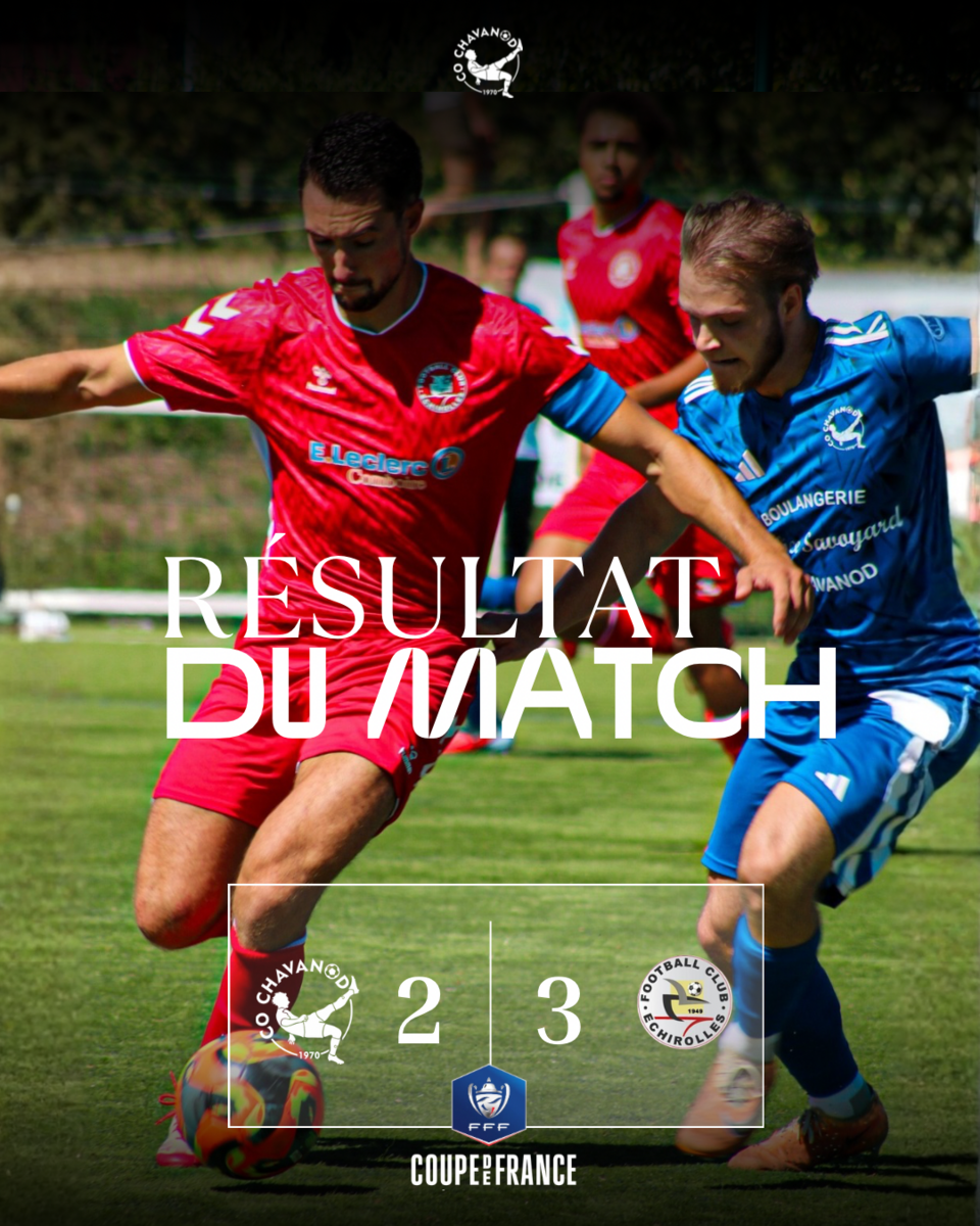 Fin de l’aventure en Coupe de France