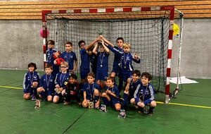 Nos U9 victorieux au tournoi futsal du GFA !