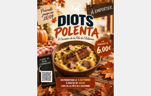 Réservez votre repas - Fête de l’automne