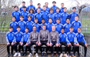 U15
Rémi, Paul, Romain, Eliott, Romann, Noé
Yann, Vedad, Brahim, Lucas, Maxime, Enzo, Mano, Aléandro, Sacha
Hugo, Eliot, Samuel, Louis, Louka, Marouan, Reza, Mickaël, Aniss, Maël
Tommy, Erwan, Jéremy, Thomas, Jérôme, Kayal, Titouan, Khalil