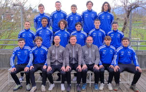 U20
Morgan, Mathis, Lucas, Aurélien, Enzo
Gaspard, Raphaël, Damien, Gabriel, Noa, Roméo
Pierre, Nathan, Adrien, Johann, Nicolas, Noa, Diego