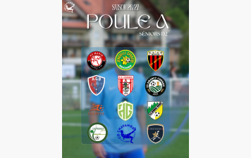 Poule seniors 1 2026/2027