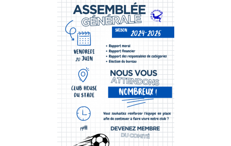 Assemblée générale 2024-2025